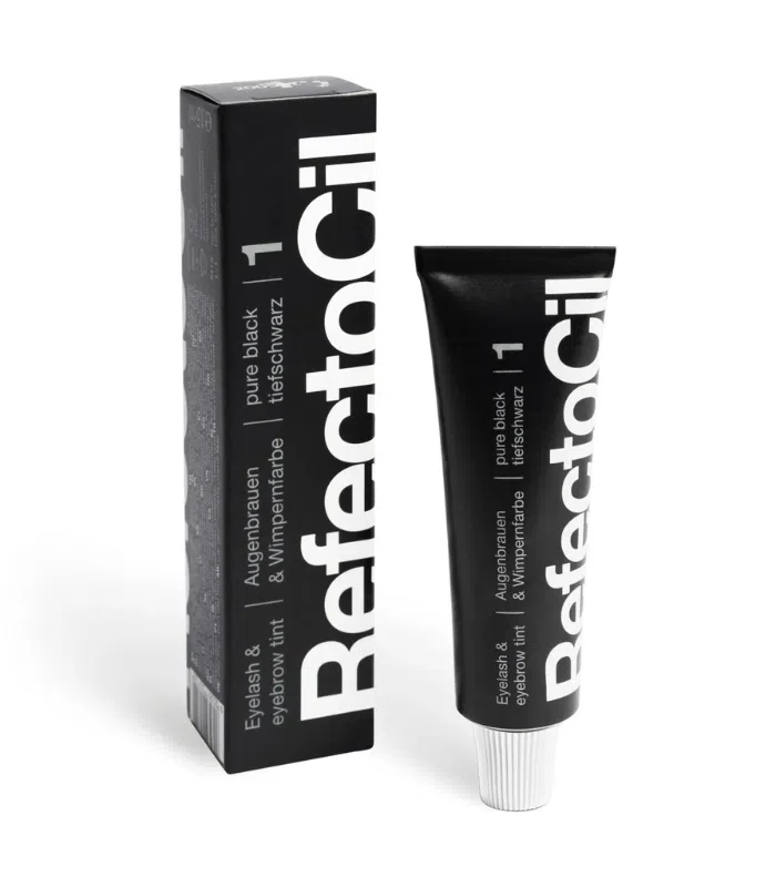 2 LAMINARE GENE SI SPRANCENE - VOPSEA REFECTOCIL - NEGRU Nr. 1 - imagine 1