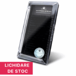 Extensii de gene – SUPREME MINK – Curbura D – Grosime 0.10 – 18 LINII