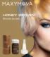 Vopsea Henna Sprancene - HONEY BROWN - Blond Auriu - Maxymova
