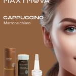 Vopsea Henna Sprancene 5 gr - CAPPUCCINO - Maro Deschis - Maxymova