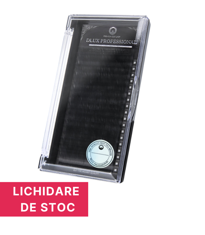 POZE PRODUS - DLUXROMANIA (SITE) - 700x 800 Extensii de gene - PRO SILK 18 LINII - CURBURA DD - 18 LINII - imagine 1