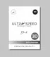 Extensii de gene ULTRA SPEED - 3D - Grosimea 0.10- 1920 evantaie