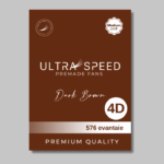 Extensii de gene ULTRA SPEED DARK BROWN – 4D – Grosime 0.07 – 576 evantaie