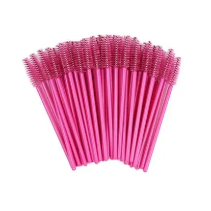 Periute Mascara 50 Bucati HOT PINK - DLUX | Dlux Professional Romania