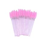 Periute Mascara 50 Bucati GLITTER ROZ - DLUX | Dlux Professional Romania