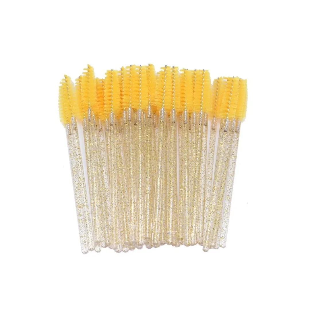 Periute Mascara 50 Bucati GLITTER GOLD - DLUX | Dlux Professional Romania Periute Mascara 50 Bucati GLITTER GOLD - DLUX | Dlux Professional Romania