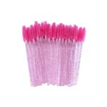 Periute Mascara 50 Bucati GLITTER HOT PINK - DLUX | Dlux Professional Romania