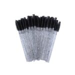 Periute Mascara 50 Bucati GLITTER NEGRU - DLUX | Dlux Professional Romania