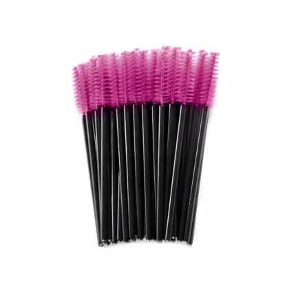 Periute Mascara 50 Bucati HOT PINK-NEGRU - DLUX | Dlux Professional Romania