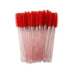 Periute Mascara 50 Bucati GLITTER ROSU - DLUX | Dlux Professional Romania