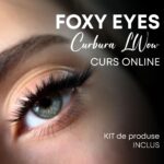 CURS ONLINE - FOXY EYES - Curbura LWow - Kit Inclus | Dlux Professional Romania